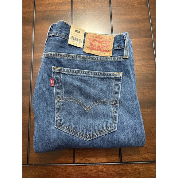 Levi's Other - 🔥NEW -LEVI’S LEVIS 505 Men’s 36 X 34 Blue Straight Regular Fit Denim Jeans NWT